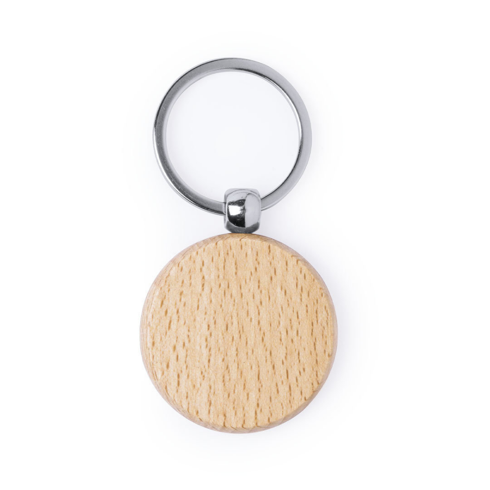 Personalisierter Schlüsselanhänger aus Holz - Besançon