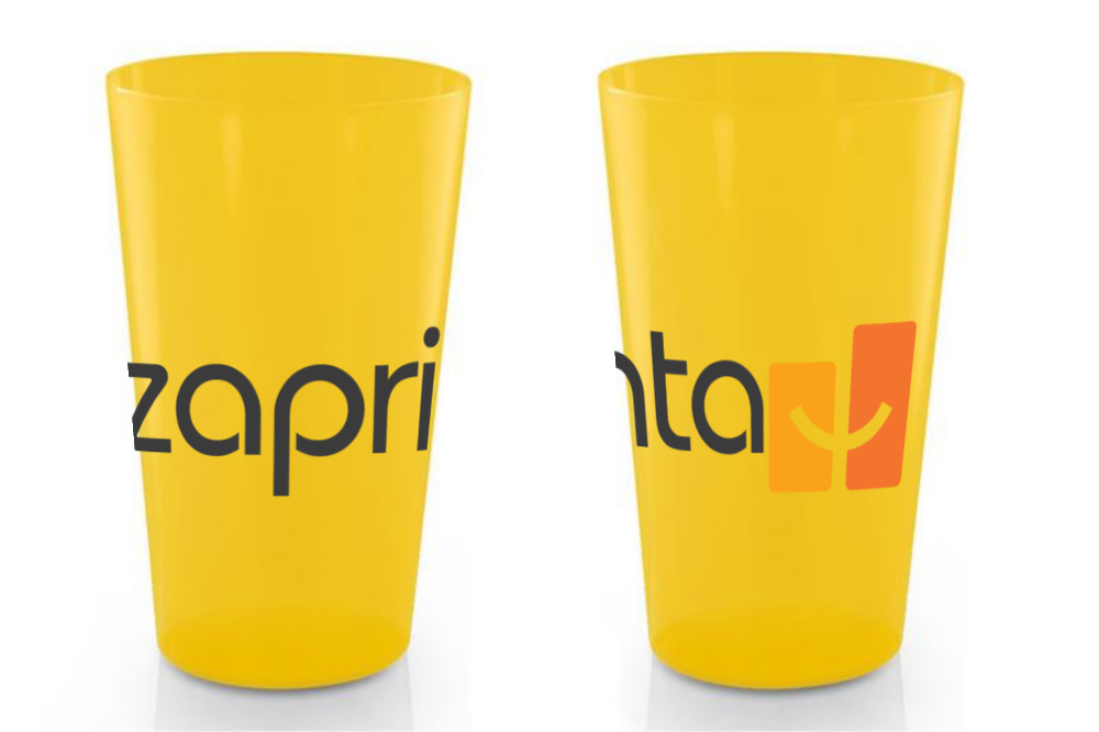 Customized reusable plastic cup 60cl in color - Baltimore