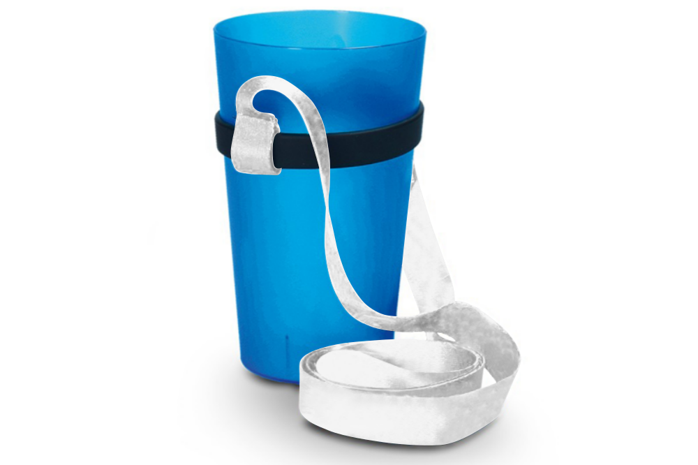 Polyester Lanyard Cup - Orton-on-the-Hill