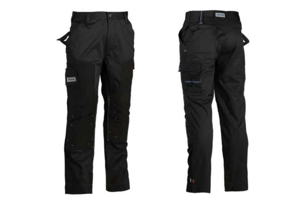 Lightweight stretch trousers with multiple pockets, reinforced with Coolmax® and Cordura® - Ryde