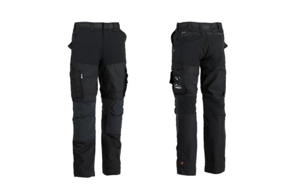 Pantalones de trabajo multipocket con partes elásticas - El Pueyo de Araguás