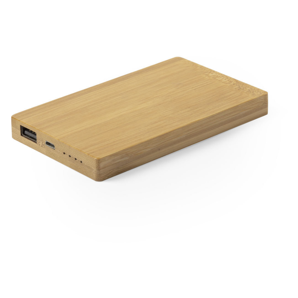 External Backup Battery with Bamboo Casing - Manor Park