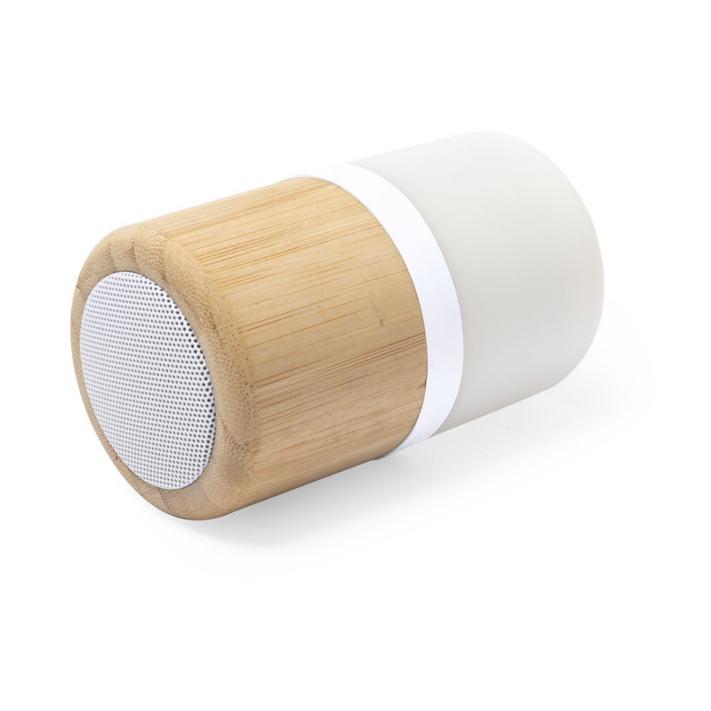 Altoparlante Bluetooth Bamboo Nature Line con Tecnologia LED Intelligente - Siena