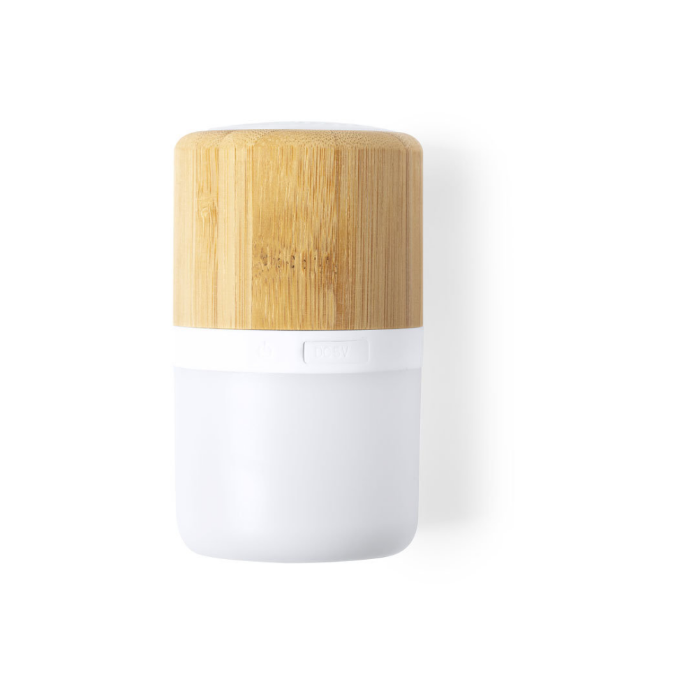 Bamboo Nature Line Bluetooth Speaker with Smart LED Technology - Fort Augustus