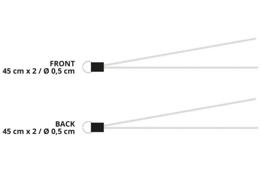 Tour de cou personnalisé rond avec étiquette en PVC — Battipaglia