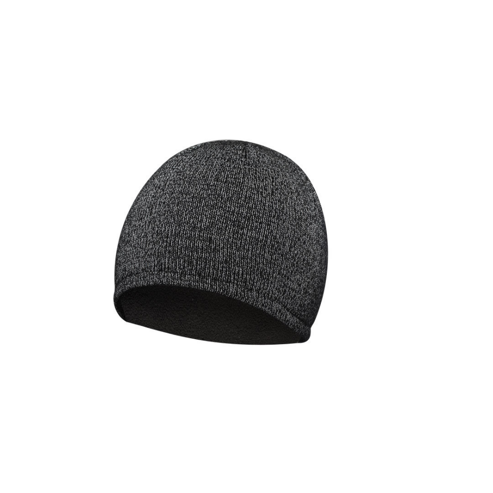 Cappello sportivo in acrilico riflettente con rivestimento in pile polare - Mornago