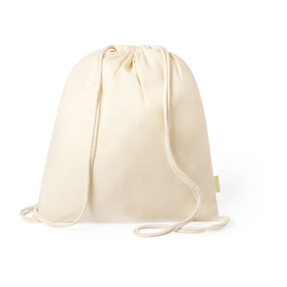 Organic Cotton Drawstring Backpack - Carmarthen