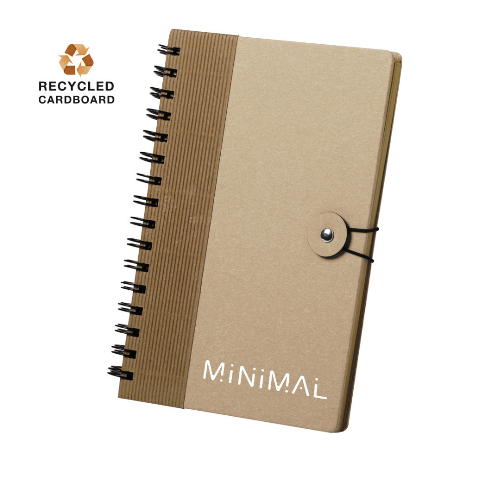 Eco-Friendly Recycled Cardboard Notebook - Blandford Forum