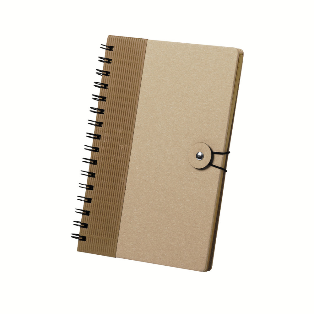 Eco-Friendly Recycled Cardboard Notebook - Blandford Forum