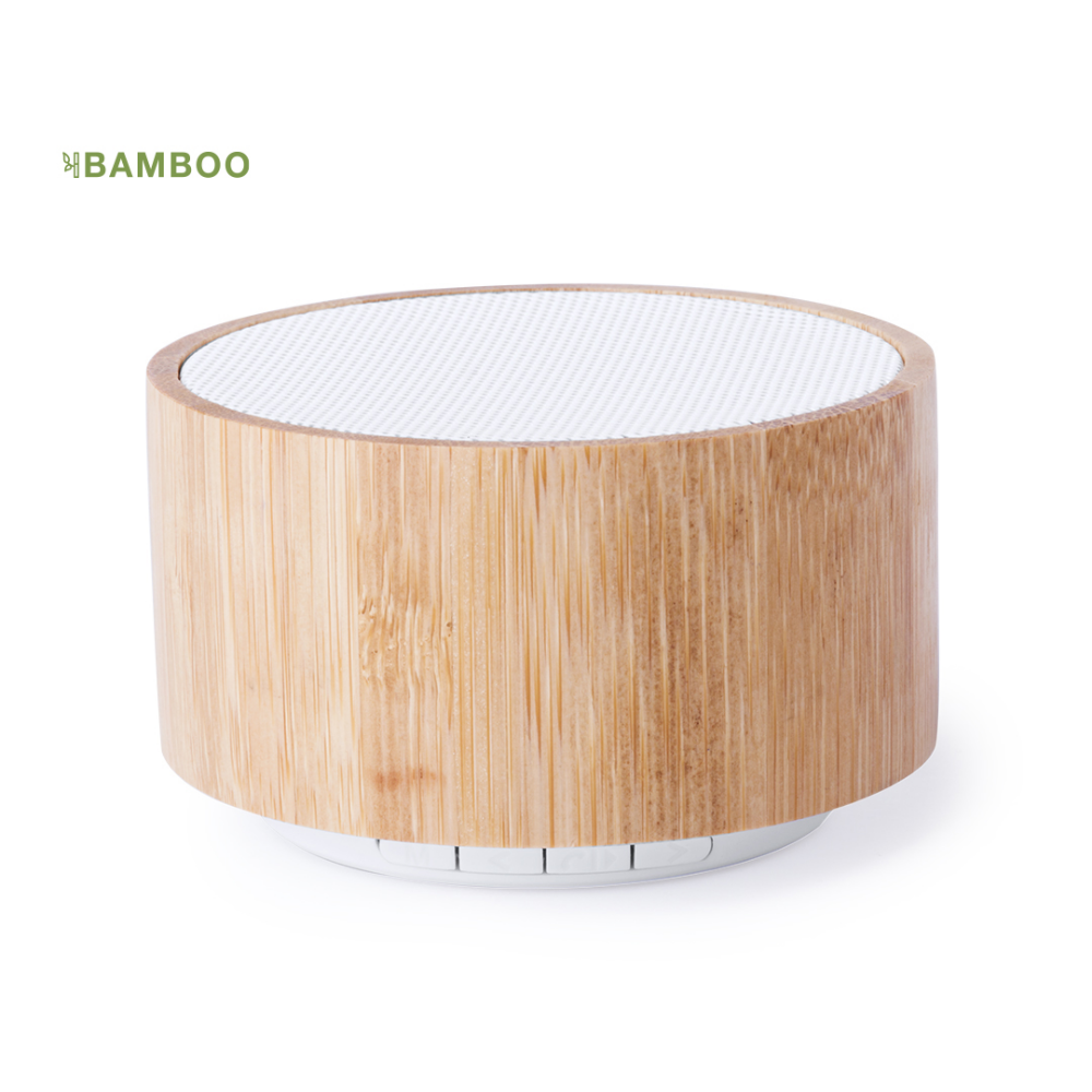 Altavoz Bluetooth Compacto de Bambú - Caldes d’Estrac