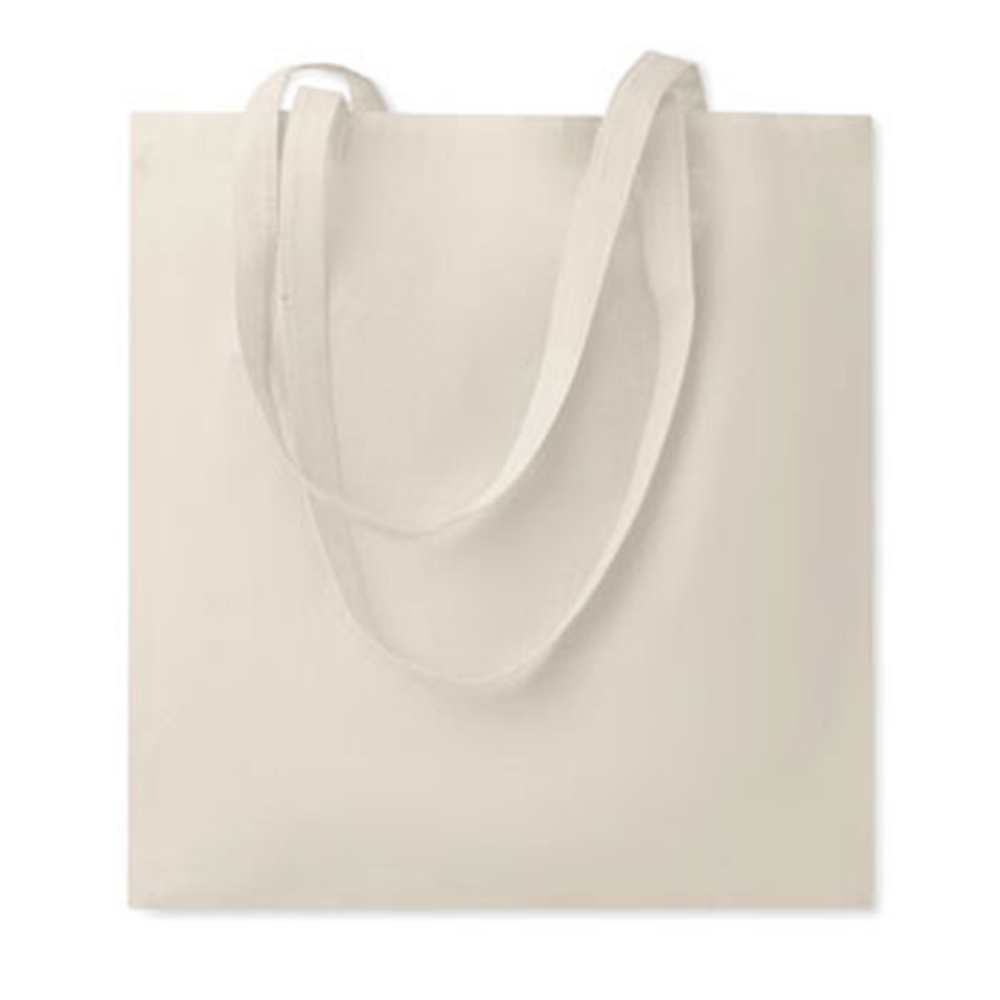 Cotton Long Handle Shopping Bag - Torquay