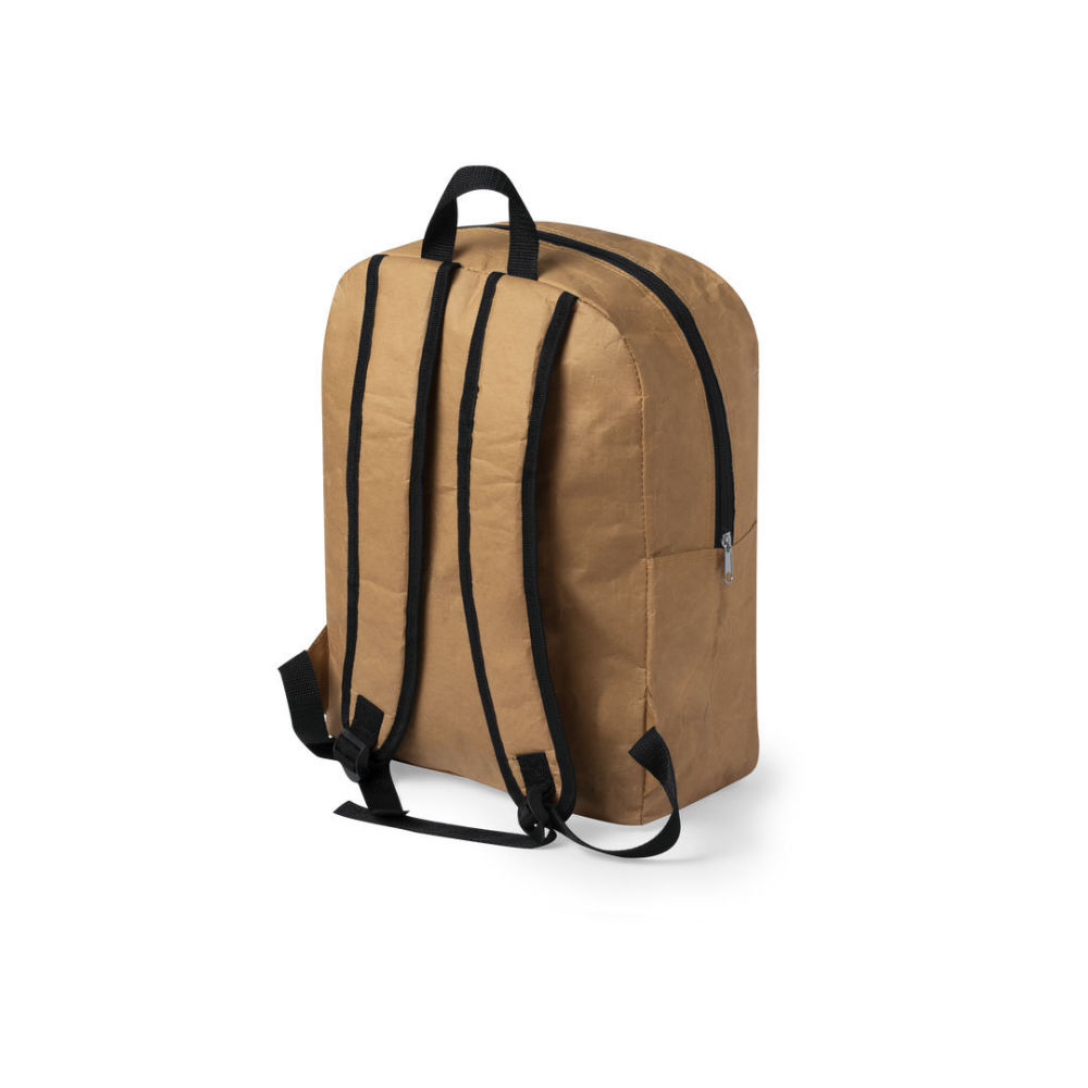 Umweltfreundlicher personalisierter Rucksack aus laminiertem Papier 130 g/m² - Yonkers