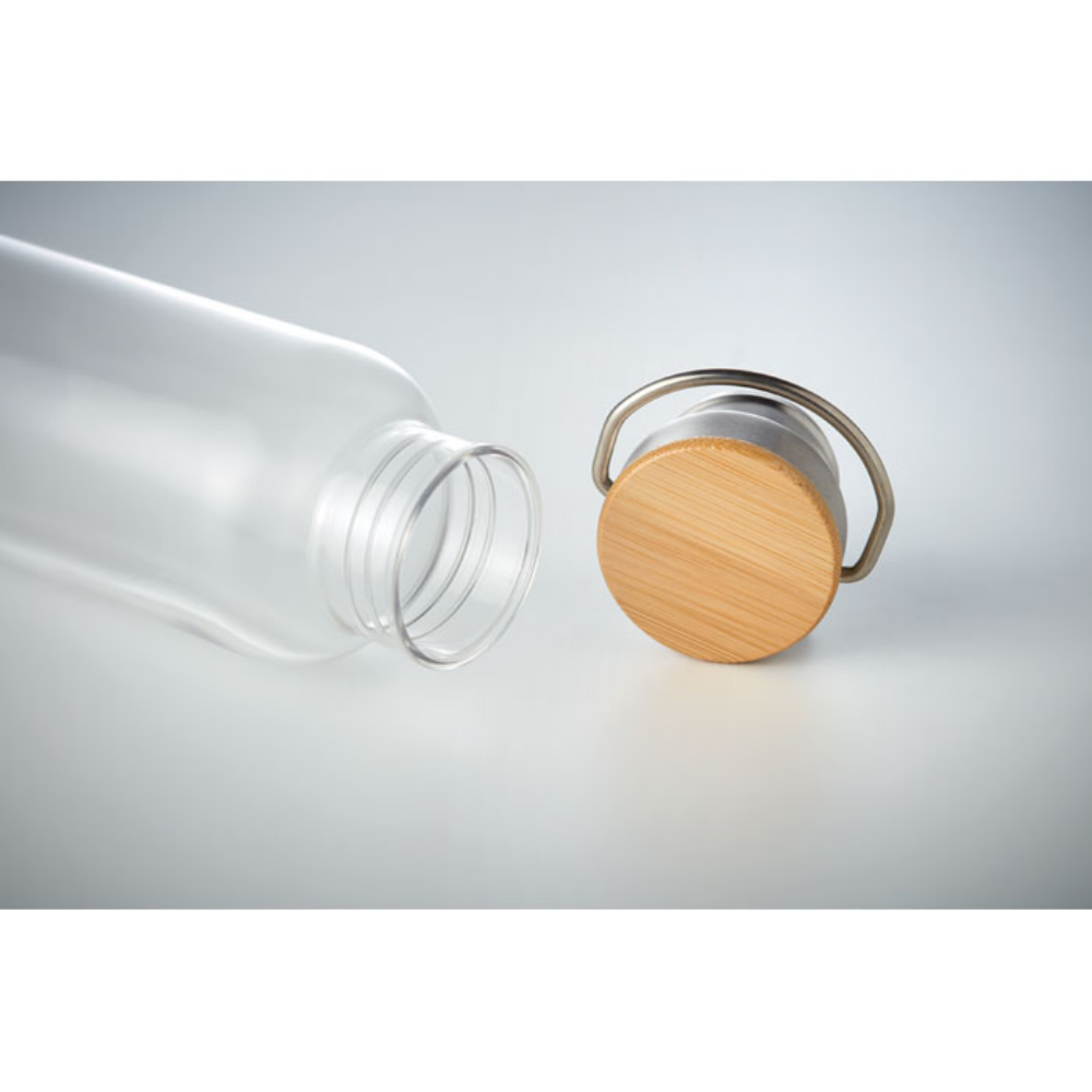 Botella de Beber Tritan Libre de BPA con Detalle de Bambú - Cimballa