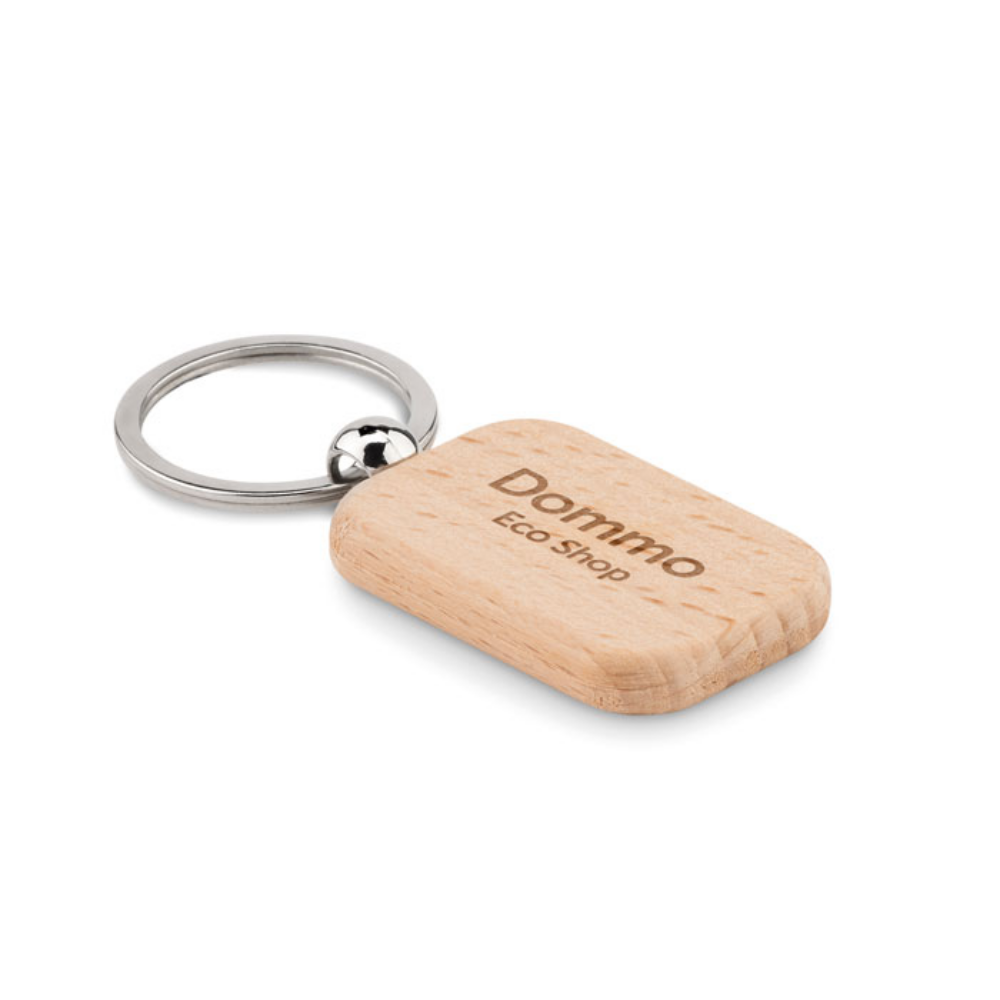 Porte-clés personnalisé de forme rectangulaire - Cantal