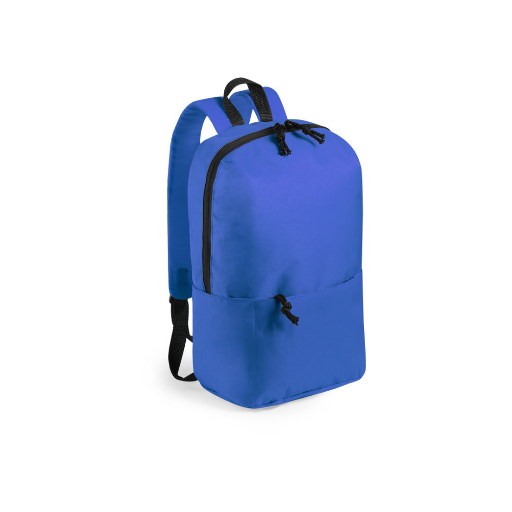 Zweifarbiger personalisierter Rucksack mit Fronttasche - Providence