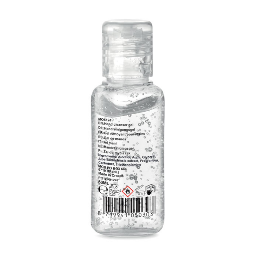 Gel hydroalcoolique personnalisé 50 ml - Jasmin