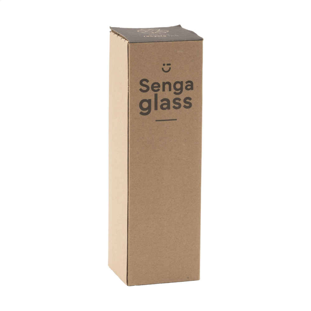 Bottiglia d'acqua in vetro ecologica con manica in neoprene - Rescaldina