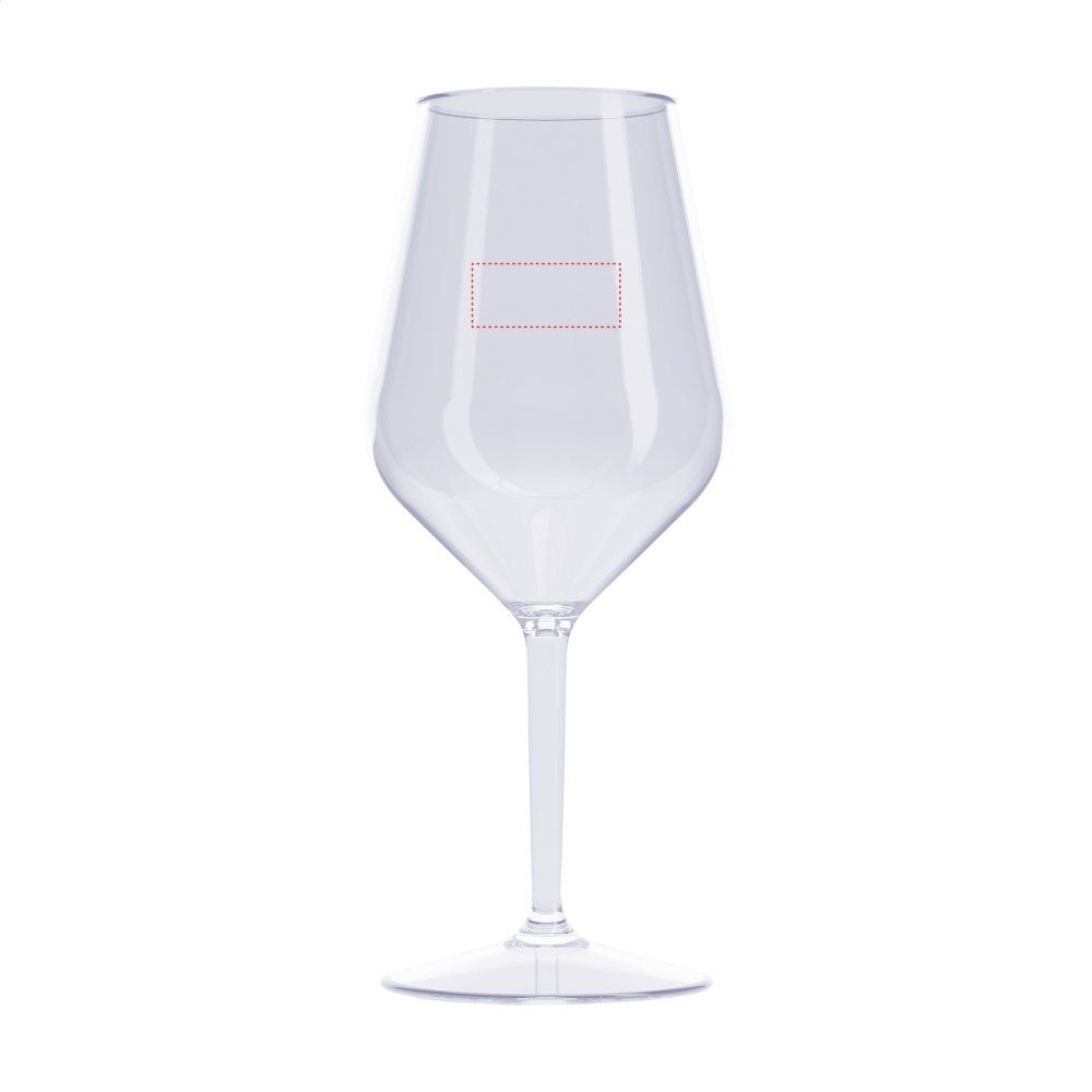 HappyGlass Bicchiere da vino in plastica copoliestere Tritan senza BPA - Orciano Pisano