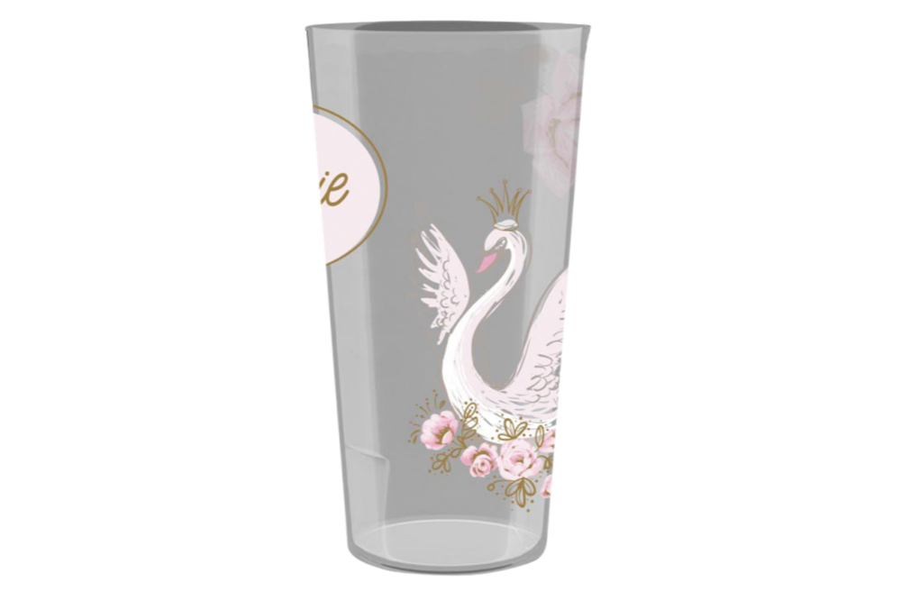 Personalized school cup with name 33 cl - Le Cygne