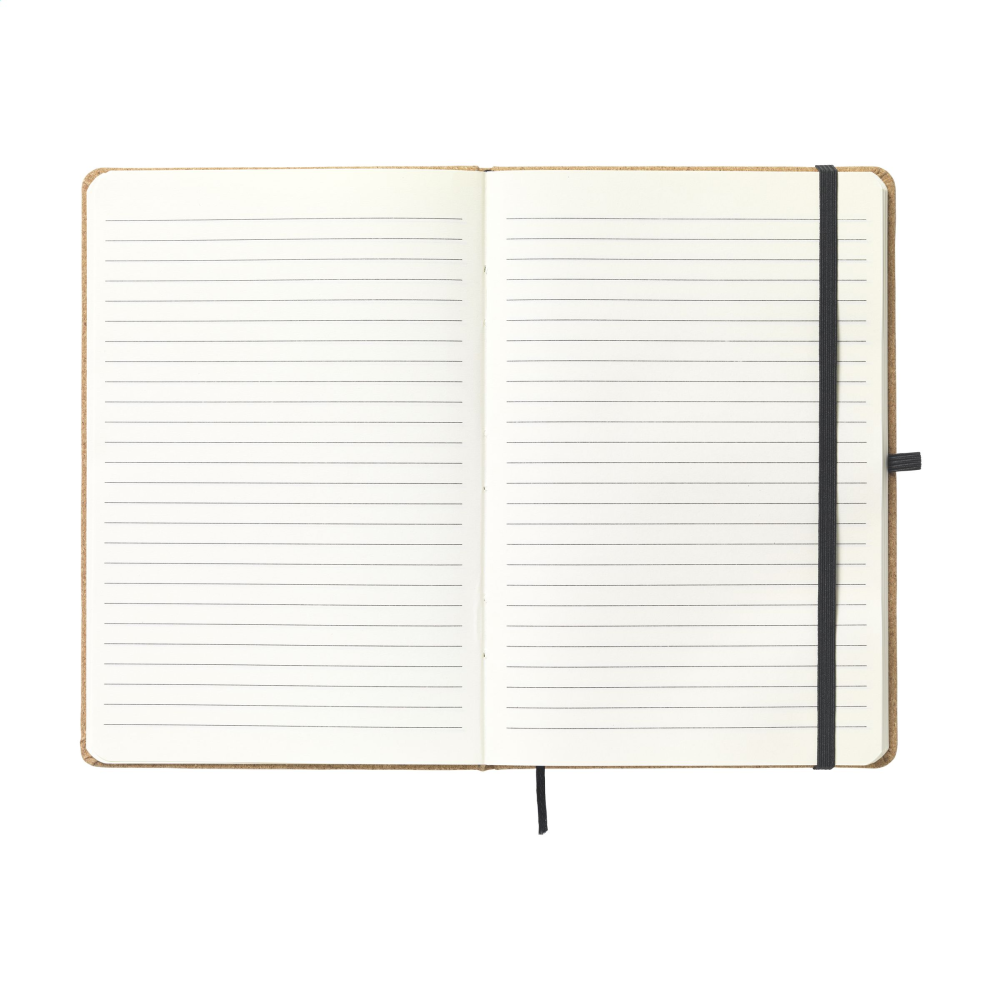 Cuaderno A5 con cubierta de corcho ecológico - Camas