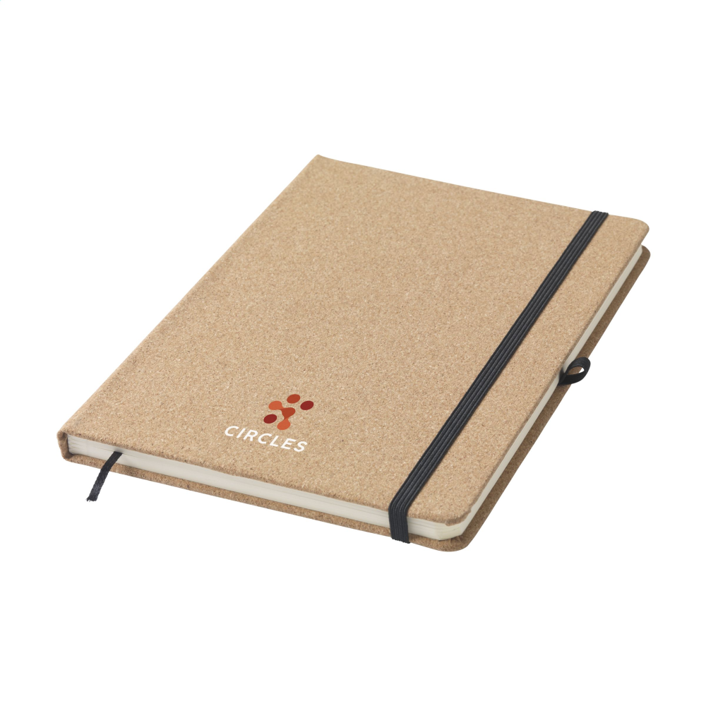 Cuaderno A5 con cubierta de corcho ecológico - Camas
