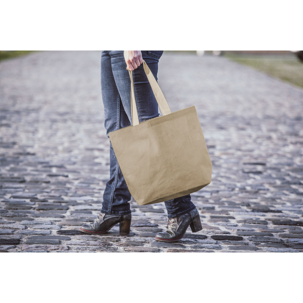 Elegance Bag Jute-Einkaufstasche
