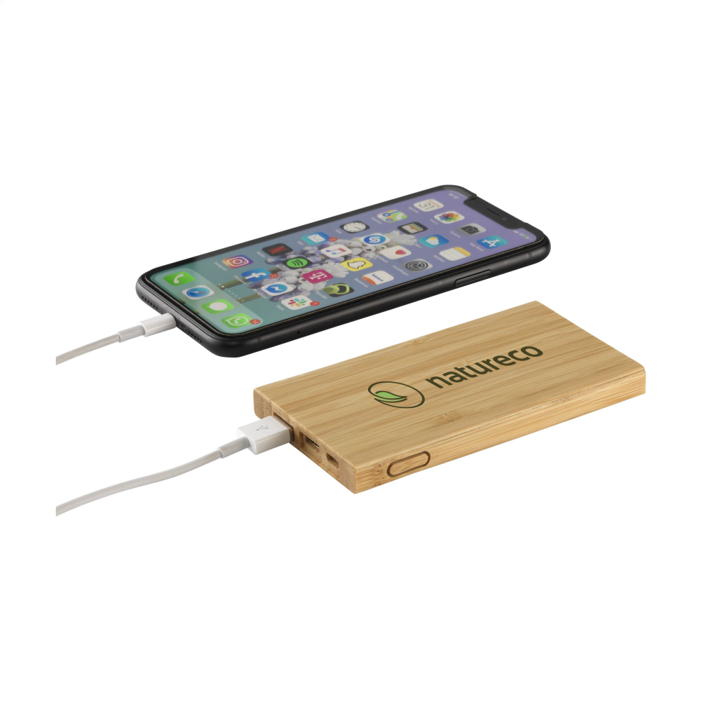 Power Bank made from Natural Bamboo - Motherwell