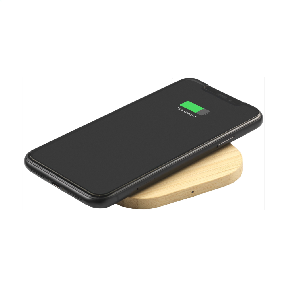 Chargeur smartphone sans fil personnalisé écologique 5W - Indri