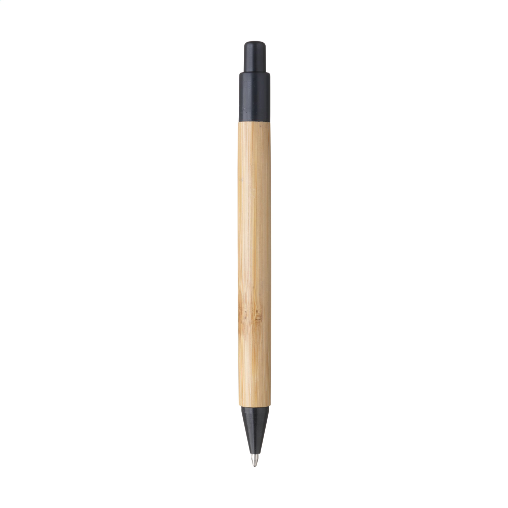Eco-friendly Bamboo and Wheat Straw Ballpoint Pen - Exmouth