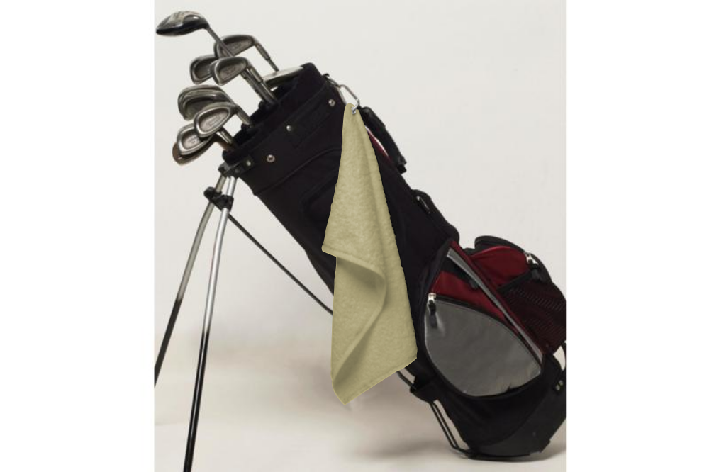 Serviette de golf personnalisée 100% coton 30x50cm 550 g/m² - Mélissos