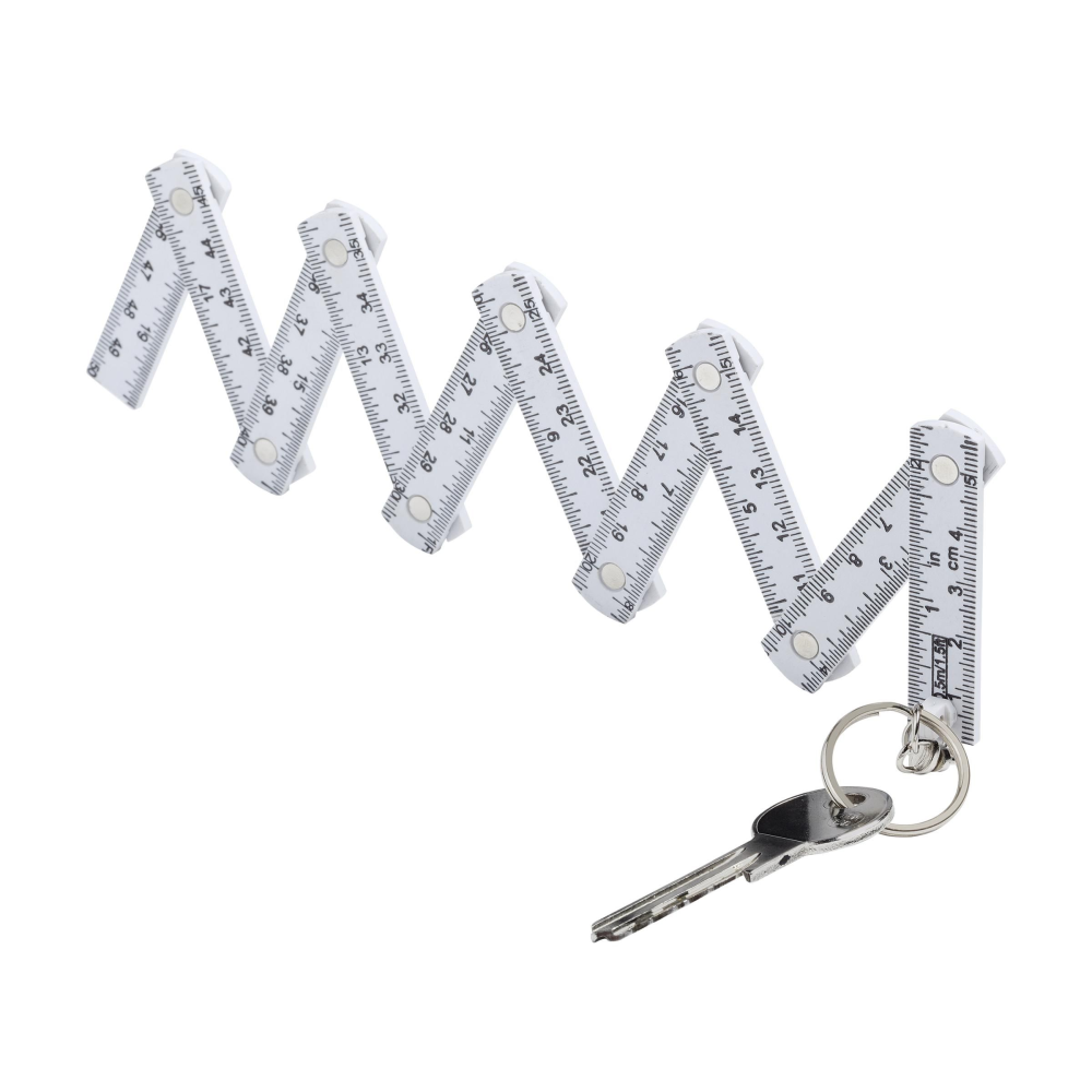 Mini mètre pliant personnalisé en porte-clés de 50cm / 20 pouces - Kandinsky