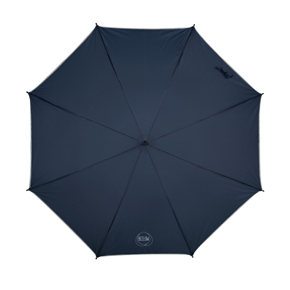 Regenschirm bedrucken sturmfest mit reflektierendem Rand 103 cm - Iwakuni