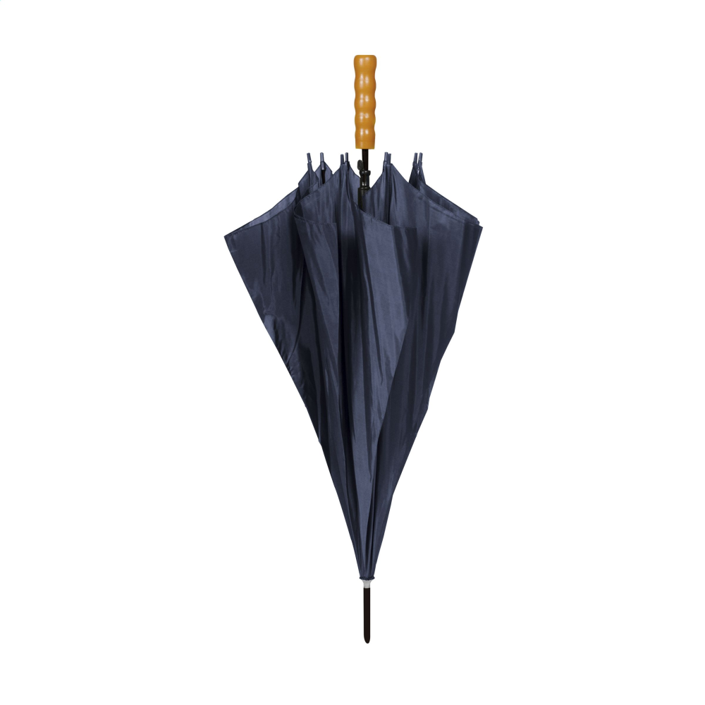 Automatic Telescopic Umbrella with Wood Handle - Lymington