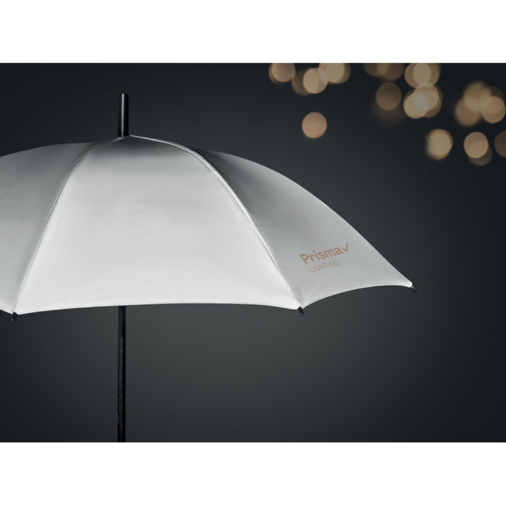 Paraguas de 23 pulgadas resistente al viento con poliéster reflectante - Sojuela