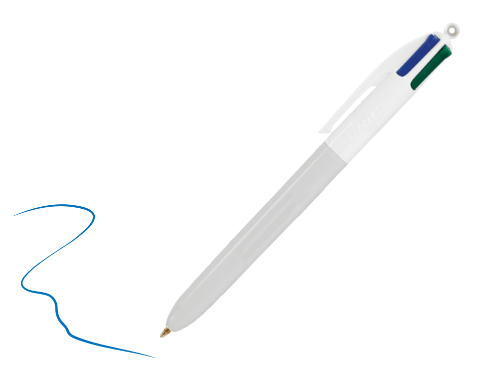 Penna a quattro colori con chiusura a strappo - Germignaga