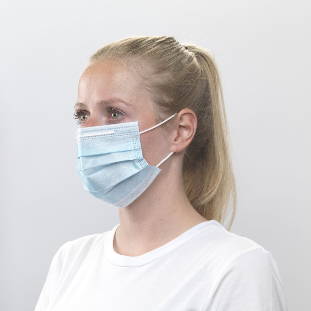 Masque buccal chirurgical hygiénique de type II à 3 couches - La Favière