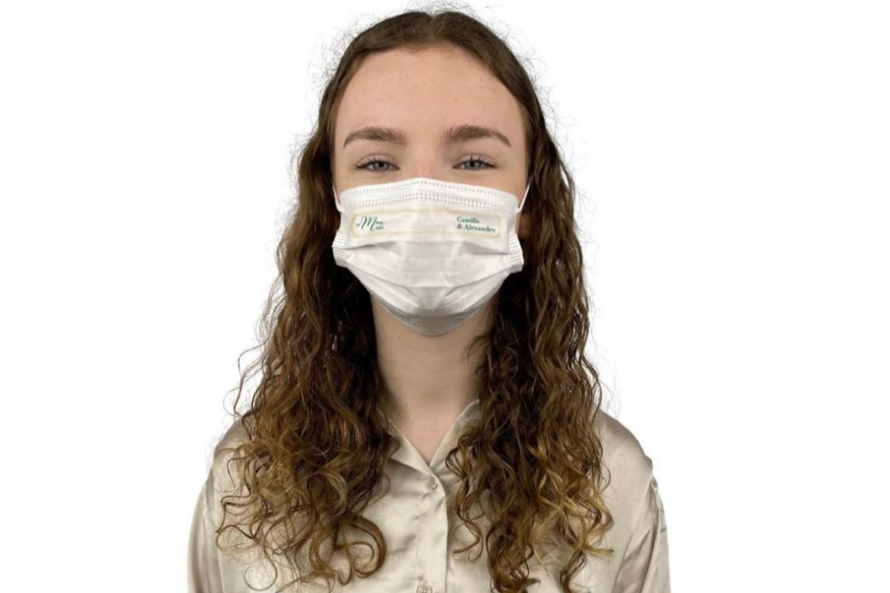 Hygienic Triple-Layer Non-Reusable Face Mask - Sleat