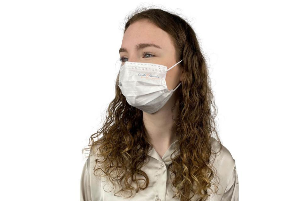 A hygienic, triple-layer, non-reusable mask - Trottiscliffe