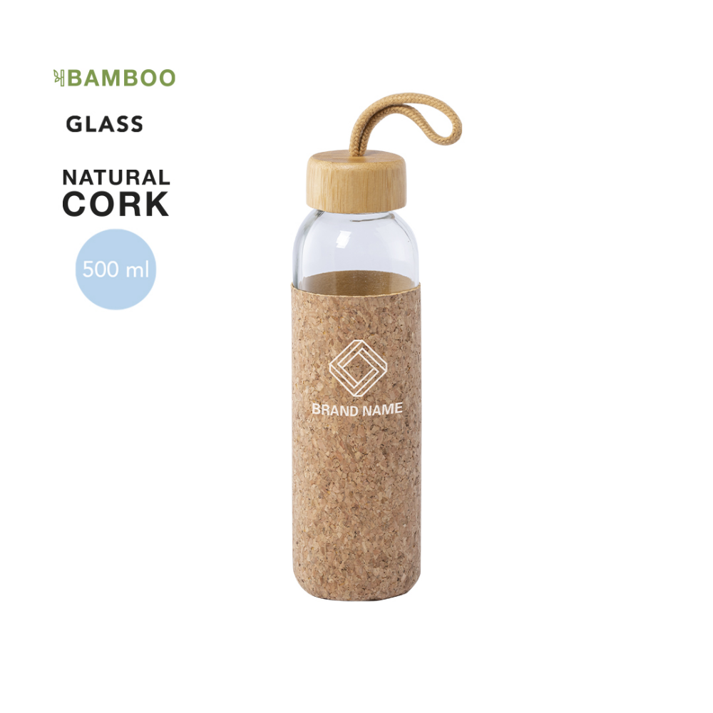 Botella de Vidrio de la Línea Eco-Friendly Nature - Lluçà