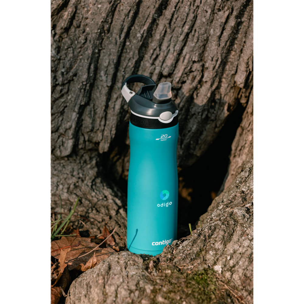 Water bottle made of stainless steel with vacuum insulation and AUTOSPOUT technology. - Oldbury-on-the-Wold
