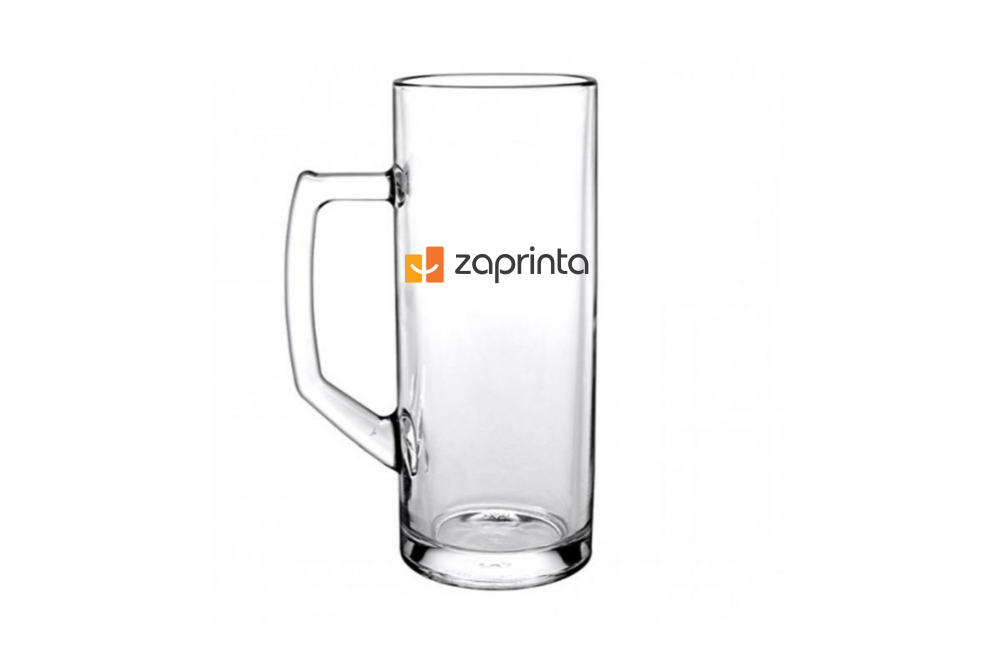 Customized beer mug, elongated shape 300 ml - Inam