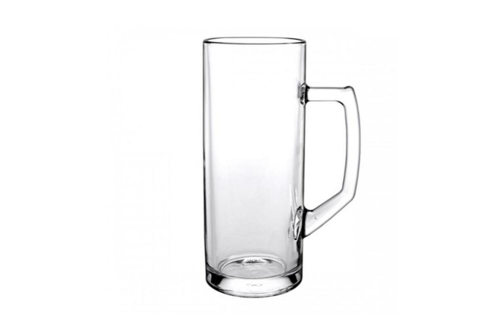 Customized beer mug, elongated shape 300 ml - Inam