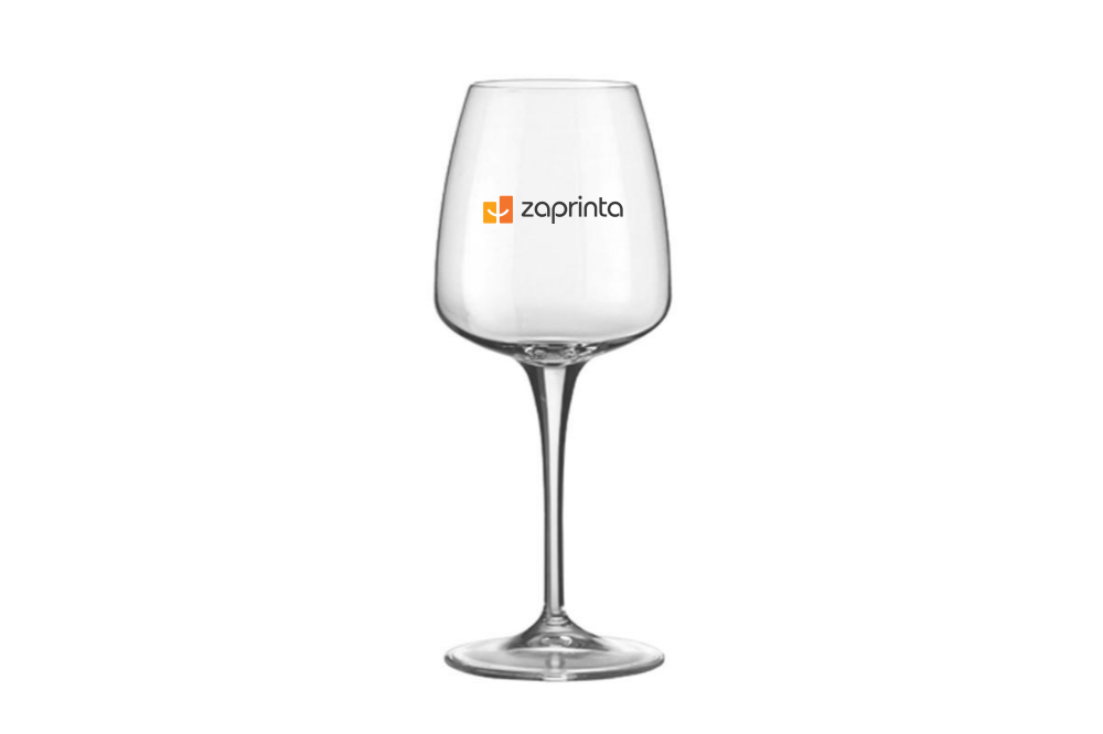 Customized transparent wine glass 430 ml - Ardèche