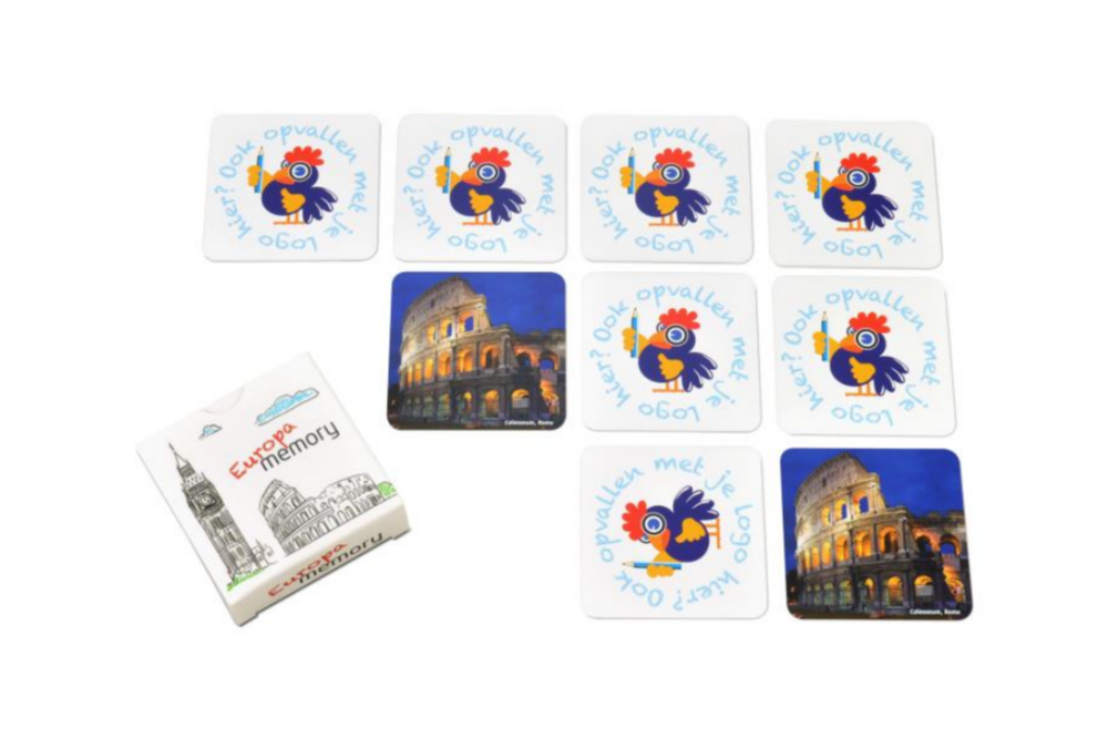 Personalized Memory Game - Monuments of Europe - JCA11