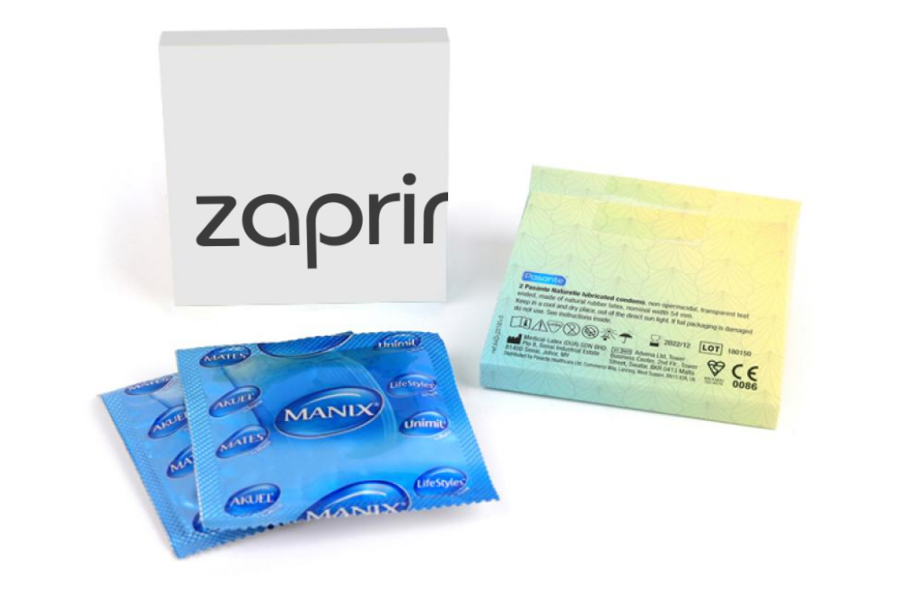 Duo de préservatifs personnalisés Durex® DuoBox - PR10