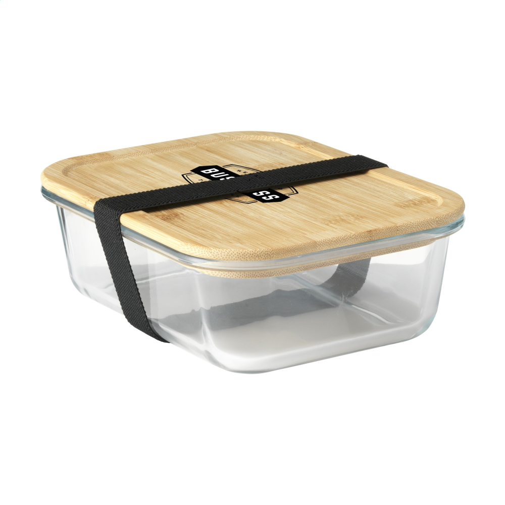 Lunch Box Isotherme Inox Jaune couvercle transparent - Gadgets de