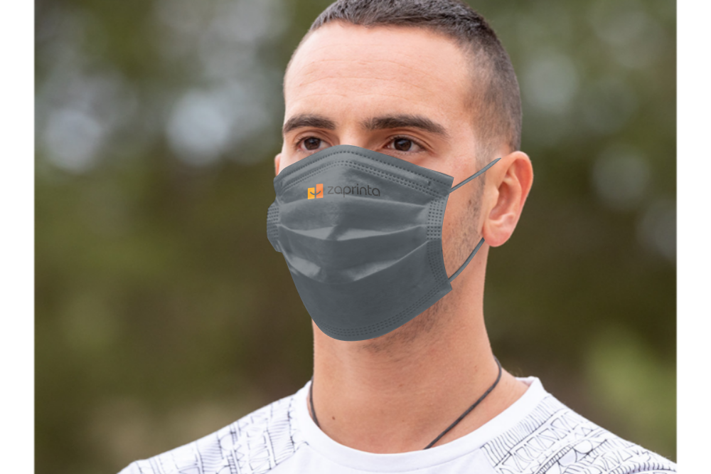 Face Mask Surgical Adults Grey