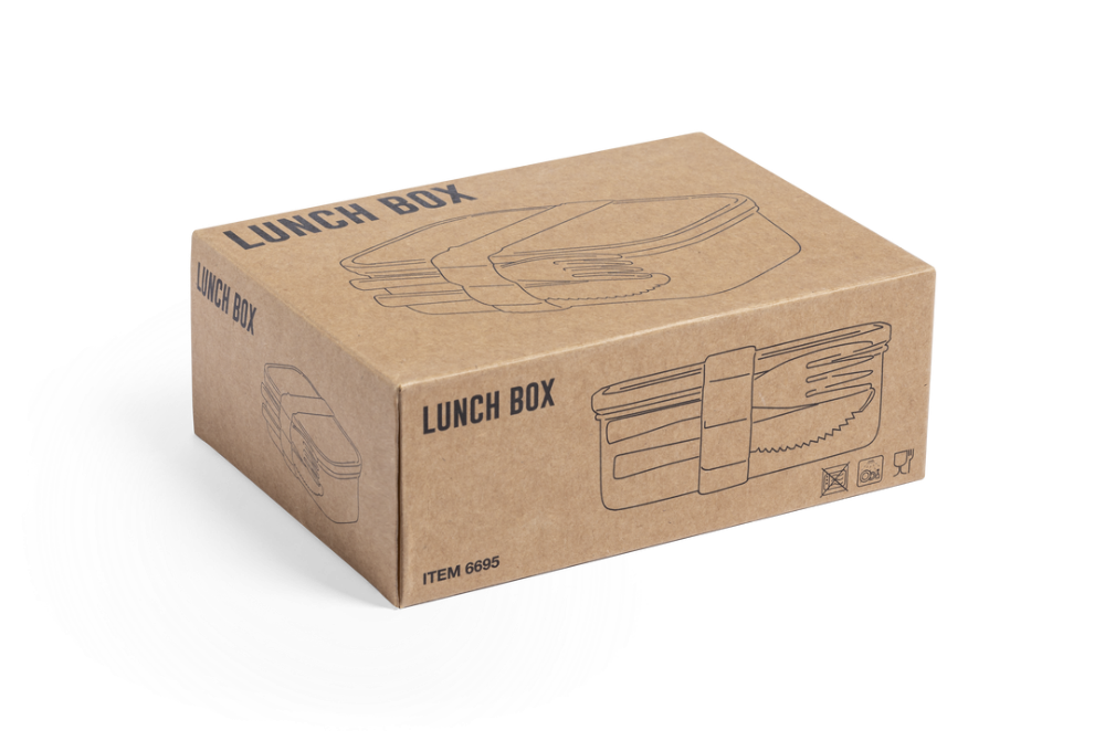 Nature Line Bambusdeckel Edelstahl Lunchbox - Schalkau 