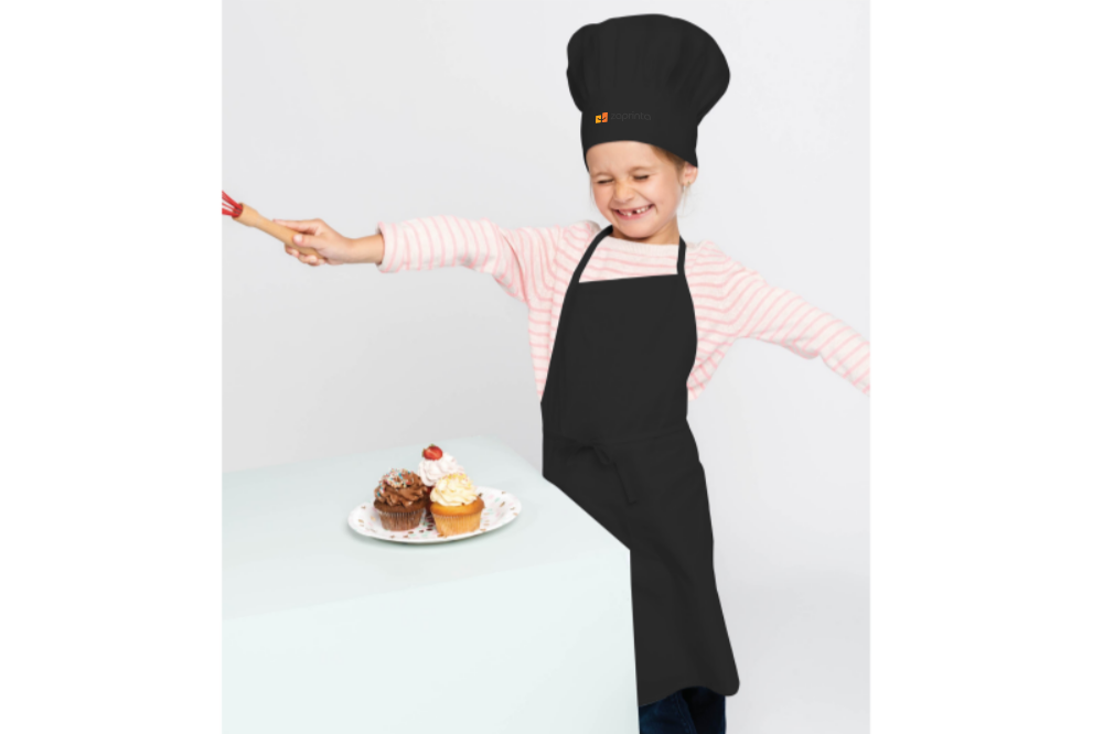 Cotton Chef Kit with Adjustable Toque and Apron - Bovey Tracey