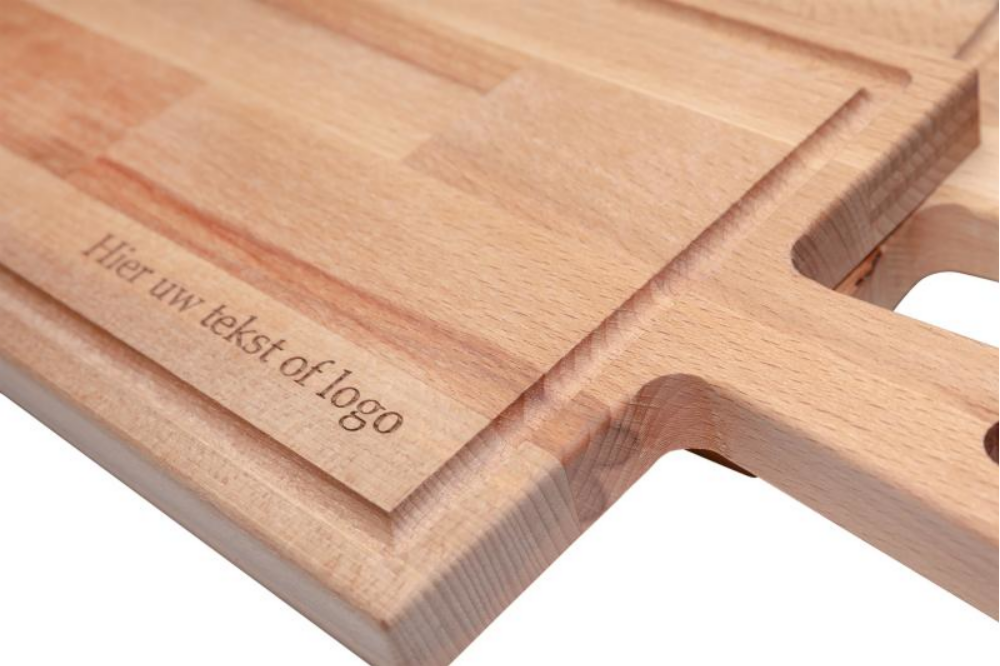 Customized beechwood cutting board (48 x 17 cm) - Ystad - Leicester Forest East